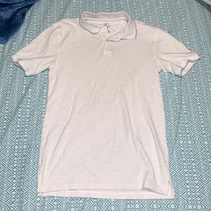 George Men’s White Casual Half Button Up Size XS